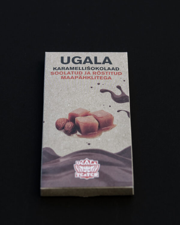 Ugala šokolaad soolakaramelli ja pähklitega